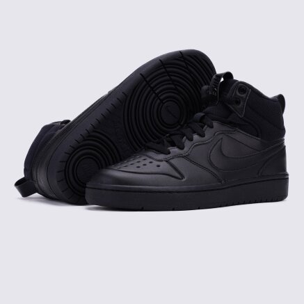Кеды Nike детские Court Borough Mid 2 Boot (Gs) - 119219, фото 2 - интернет-магазин MEGASPORT