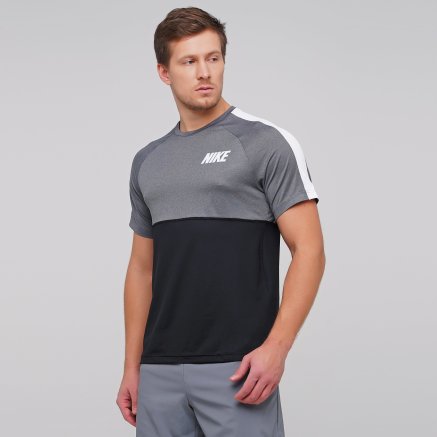 Футболка Nike M Nk Top Ss Hpr Dry Mc - 127723, фото 1 - интернет-магазин MEGASPORT