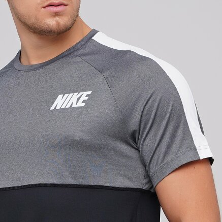 Футболка Nike M Nk Top Ss Hpr Dry Mc - 127723, фото 4 - интернет-магазин MEGASPORT