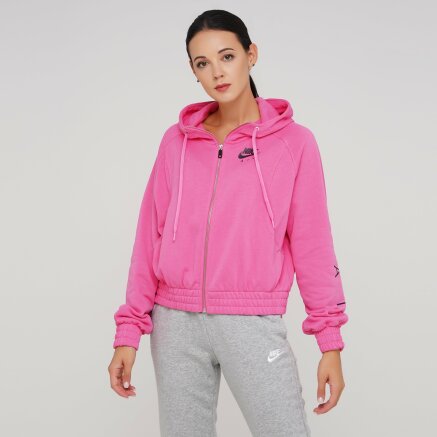 Кофта Nike W Nsw Air Hoodie Fz Bb Flc - 125288, фото 1 - интернет-магазин MEGASPORT