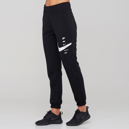 Спортивные штаны Nike W Nsw Swsh Pant Flc Bb - 125292, фото 1 - интернет-магазин MEGASPORT