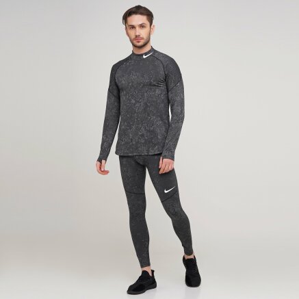 Лонгслів Nike M Np Top Ls Mock Utility Wrm - 127792, фото 2 - інтернет-магазин MEGASPORT