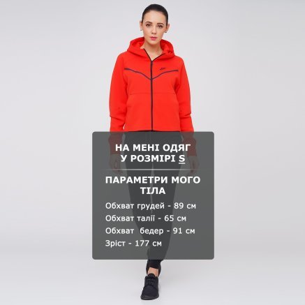 Кофта Nike W Nsw Tch Flc Wr Hoodie Fz - 127568, фото 6 - интернет-магазин MEGASPORT