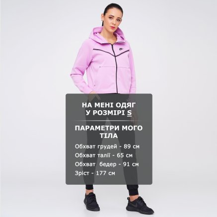 Кофта Nike W Nsw Tch Flc Wr Hoodie Fz - 127569, фото 6 - интернет-магазин MEGASPORT