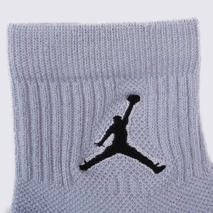 Носки Jordan Unisex Jordan Jumpman High-Intensity Quarter Sock (3 Pair) - 125383, фото 2 - интернет-магазин MEGASPORT