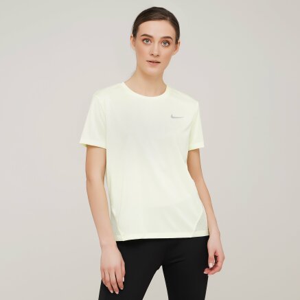 Футболка Nike W Nk Miler Top Ss - 128869, фото 1 - інтернет-магазин MEGASPORT