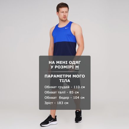 Майка Nike M Nk Df Run Tank - 135384, фото 6 - интернет-магазин MEGASPORT