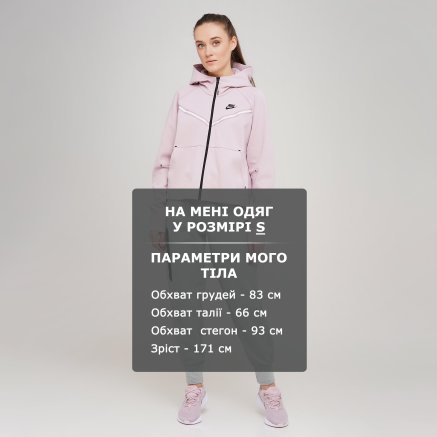 Кофта Nike W Nsw Tch Flc Wr Hoodie Fz - 128646, фото 6 - інтернет-магазин MEGASPORT