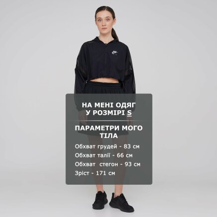 Вітровка Nike W Nk Air Jacket Crop - 135412, фото 6 - інтернет-магазин MEGASPORT