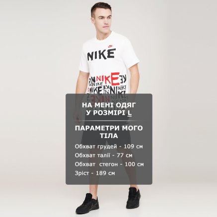 Футболка Nike M Nsw Tee Printed Aop Hbr - 128942, фото 6 - интернет-магазин MEGASPORT