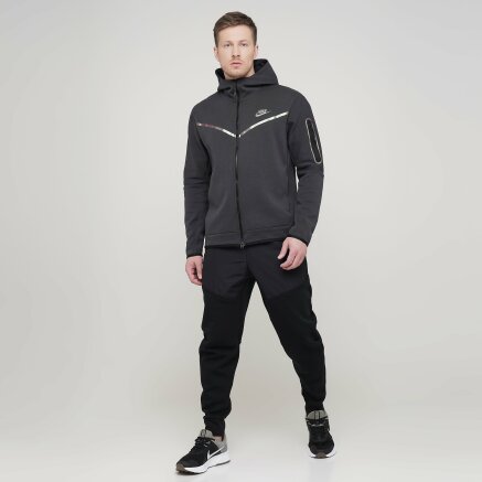 Кофта Nike M Nsw Tch Flc Fz Hoodie Irdsnt - 135539, фото 2 - интернет-магазин MEGASPORT