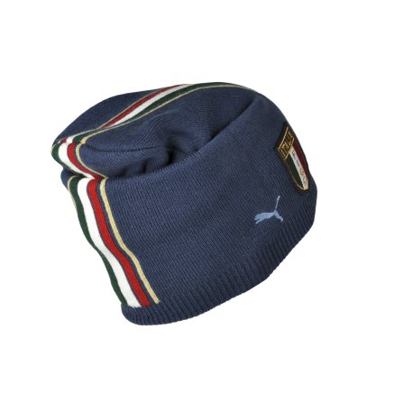 Шапка Puma FIGC Italia Azzurri Beanie - 87114, фото 2 - интернет-магазин MEGASPORT