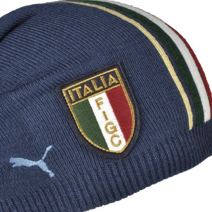 Шапка Puma FIGC Italia Azzurri Beanie - 87114, фото 3 - интернет-магазин MEGASPORT