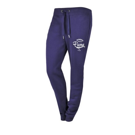 Спортивные штаны Puma Style Athl Sweat Pants Fl - 87057, фото 1 - интернет-магазин MEGASPORT