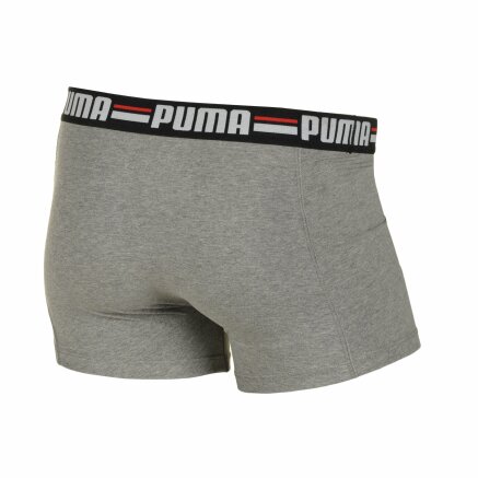 Нижнее белье Puma Brand Boxer 2p - 90007, фото 5 - интернет-магазин MEGASPORT