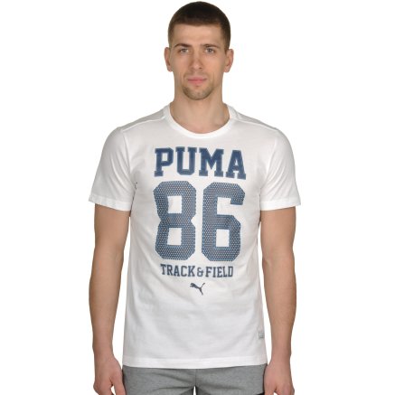 Футболка Puma Style Athl Mesh Block Tee - 91338, фото 1 - інтернет-магазин MEGASPORT
