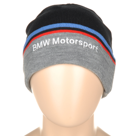 Шапка Puma Bmw Mts Apex Knit Beanie - 94736, фото 5 - интернет-магазин MEGASPORT
