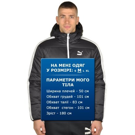 Куртка Puma T7 Padded Jacket Hoody - 94577, фото 7 - інтернет-магазин MEGASPORT