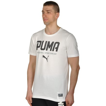 Футболка Puma Style Tec Graphic Tee - 100121, фото 2 - интернет-магазин MEGASPORT