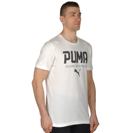 Футболка Puma Style Tec Graphic Tee - 100121, фото 4 - интернет-магазин MEGASPORT