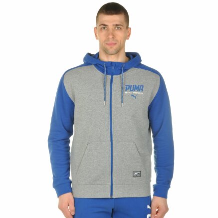 Кофта Puma Style Tec Fz Hoody Tr - 100181, фото 1 - інтернет-магазин MEGASPORT