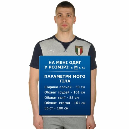 Футболка Puma FIGC Azzurri Badge Tee - 100189, фото 8 - інтернет-магазин MEGASPORT