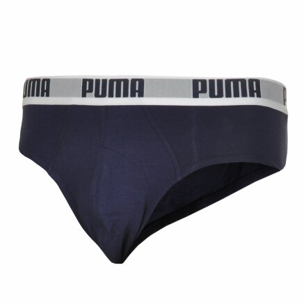 Спортивное белье Puma Basic Brief 2P - 100224, фото 1 - интернет-магазин MEGASPORT