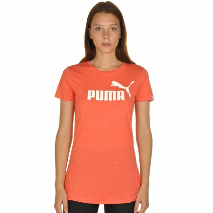 Футболка Puma Ess No.1 Tee Heather W - 105911, фото 1 - интернет-магазин MEGASPORT