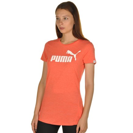 Футболка Puma Ess No.1 Tee Heather W - 105911, фото 2 - интернет-магазин MEGASPORT