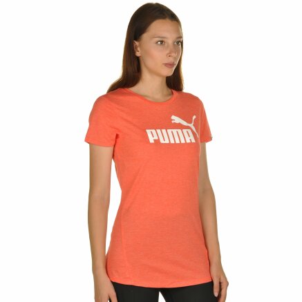 Футболка Puma Ess No.1 Tee Heather W - 105911, фото 4 - интернет-магазин MEGASPORT
