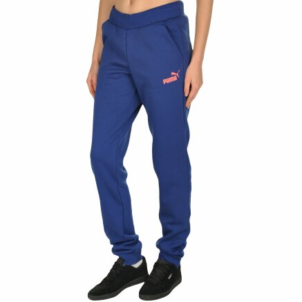 Спортивные штаны Puma Ess No.1 Sweat Pants Fl W - 105915, фото 2 - интернет-магазин MEGASPORT