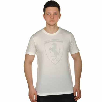 Футболка Puma Ferrari Big Shield Tee - 108928, фото 1 - інтернет-магазин MEGASPORT