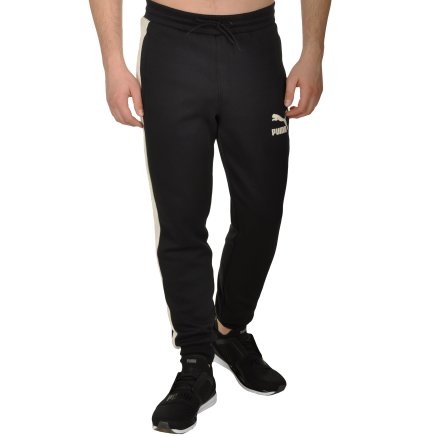 Спортивные штаны Puma T7 Pants Inserts Suede - 108964, фото 1 - интернет-магазин MEGASPORT