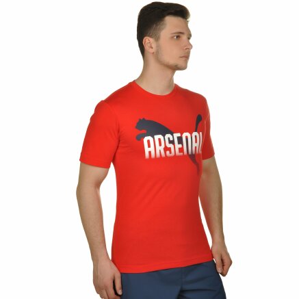 Футболка Puma Arsenal Fc Fan Cat Tee - 109007, фото 4 - інтернет-магазин MEGASPORT