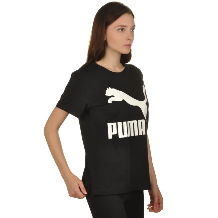 Футболка Puma Classics Logo Tee - 111673, фото 4 - интернет-магазин MEGASPORT