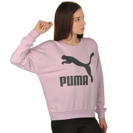 Кофта Puma Classics Logo Crew - 111676, фото 4 - интернет-магазин MEGASPORT