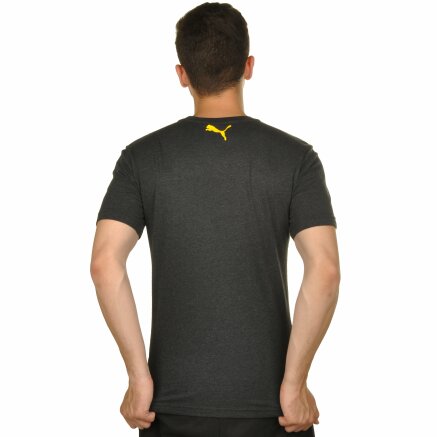 Футболка Puma Bvb Shoe Tag Tee - 111697, фото 3 - интернет-магазин MEGASPORT