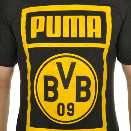 Футболка Puma Bvb Shoe Tag Tee - 111697, фото 5 - интернет-магазин MEGASPORT
