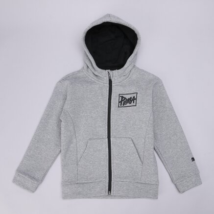 Кофта Puma детская Style Fz Hoody B - 111989, фото 1 - интернет-магазин MEGASPORT