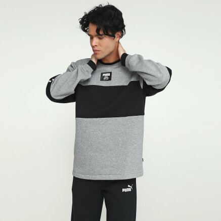 Кофта Puma Rebel Block Crew Fl - 112047, фото 1 - интернет-магазин MEGASPORT