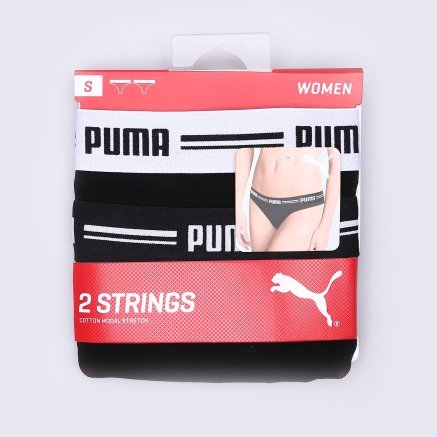 Нижнее белье Puma Iconic String 2p Packed - 112069, фото 1 - интернет-магазин MEGASPORT