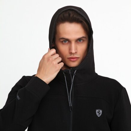 Кофта Puma Ferrari Hooded Sweat Jacket - 115325, фото 5 - інтернет-магазин MEGASPORT