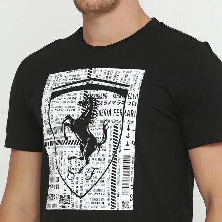 Футболка Puma Ferrari Big Shield Tee - 115147, фото 4 - интернет-магазин MEGASPORT