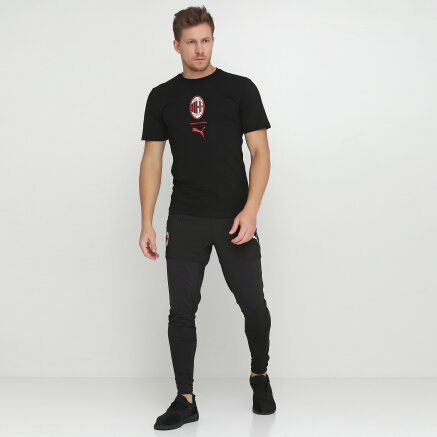 Футболка Puma Ac Milan Logo Tee - 115166, фото 2 - інтернет-магазин MEGASPORT