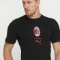 Футболка Puma Ac Milan Logo Tee, фото 4 - інтернет магазин MEGASPORT