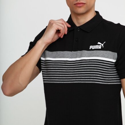 Поло Puma Essentials+ Stripe Polo - 115226, фото 4 - інтернет-магазин MEGASPORT