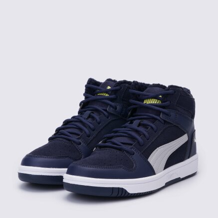 Кеды Puma детские Rebound Layup Fur Sd Jr - 119501, фото 1 - интернет-магазин MEGASPORT
