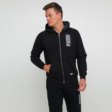 Кофта Puma Athletics Fz Hoody Fl - 119576, фото 2 - интернет-магазин MEGASPORT