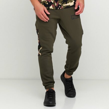 Спортивнi штани Puma Rebel Camo Pants Cl Fl - 119627, фото 2 - інтернет-магазин MEGASPORT