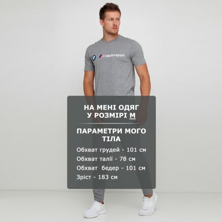 Футболка Puma Bmw Mms Logo Tee - 119660, фото 6 - интернет-магазин MEGASPORT